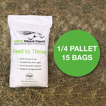 1/4 Pallet - 15 bags - 225kg - Dale Moulton’s Equine Nutrition Horse Feed